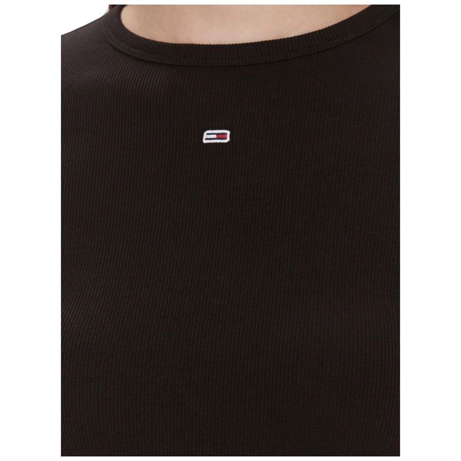 T-shirt Slim Essential a maniche lunghe da donna Tommy Jeans | DW0DW17387BDS